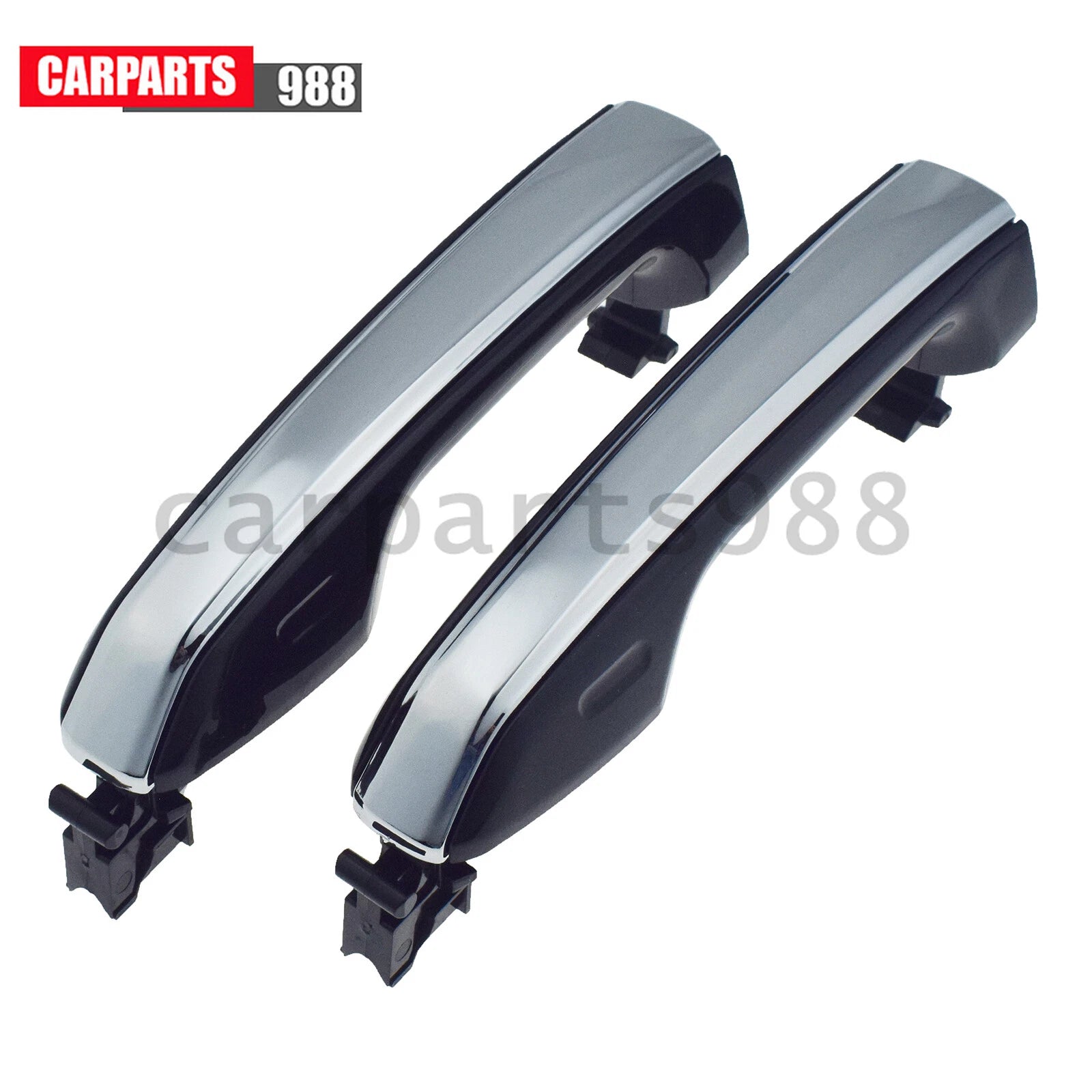 2Pcs Front Left Right Chrome Outside Door Handle For Toyota 4Runner Lexus GX460 6B93BC-57