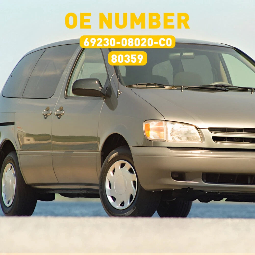 For 1998-2003 Toyota Sienna Beige Exterior Sliding Door Handle Left / Right Rear 6B93BC-57