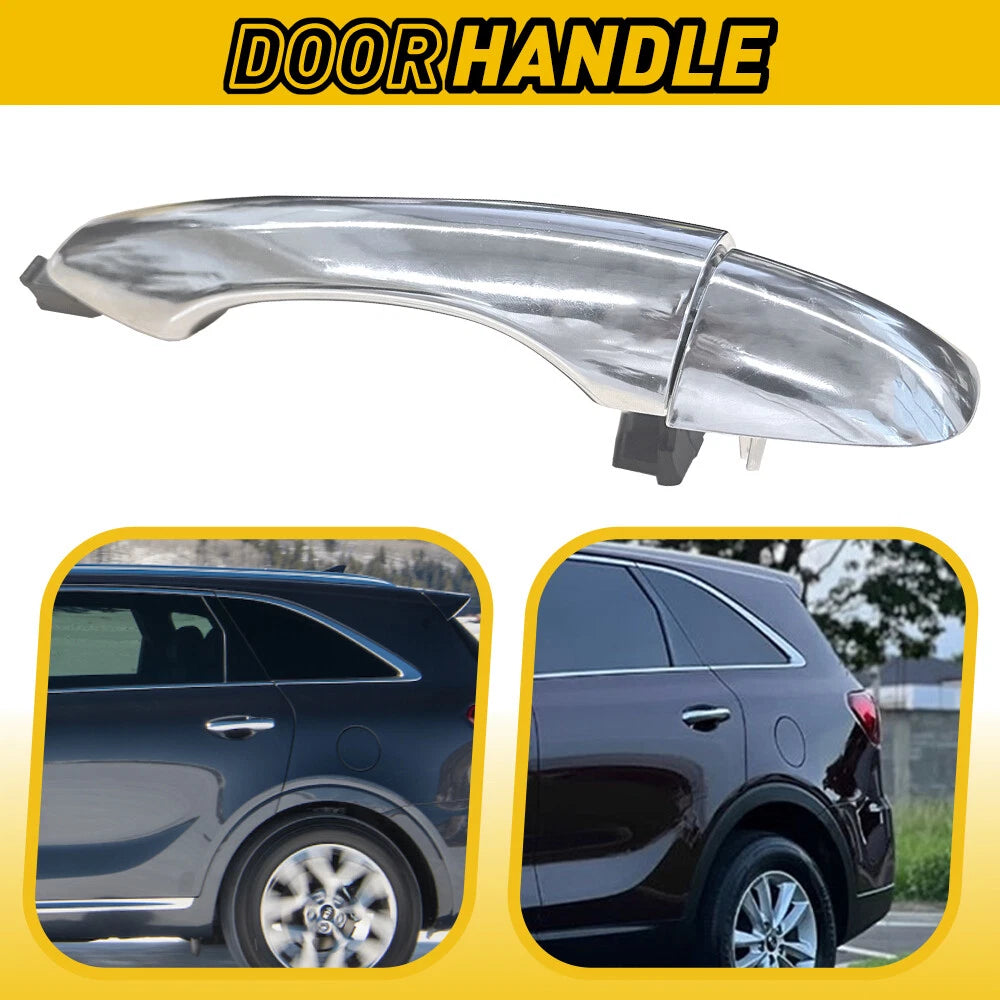 Fit For 2016-2020 Kia Sorento Rear Left Driver Side Outside Exterior Door Handle 6B93BC-57