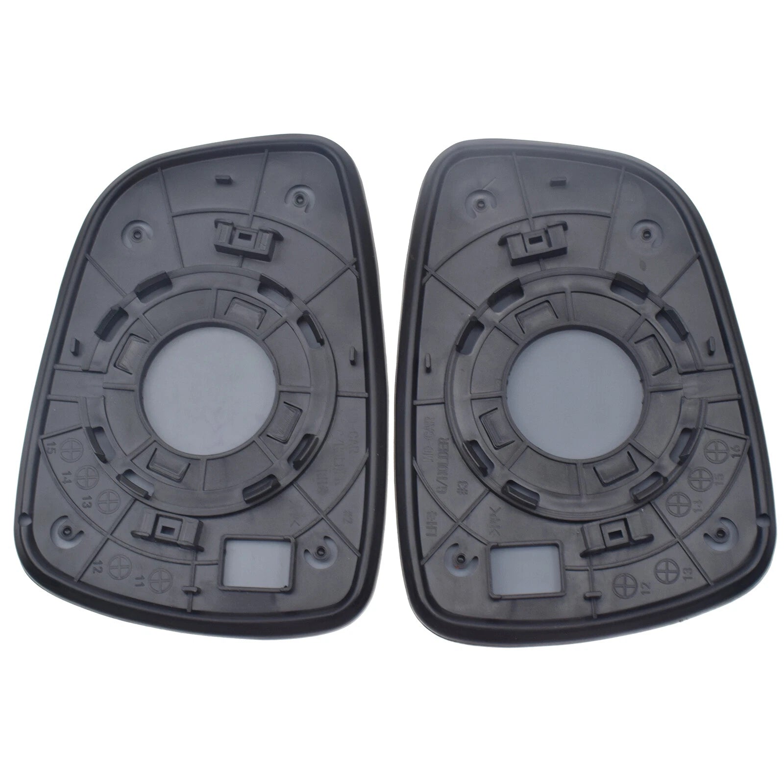 Pair Mirror Glass for Hyundai ELANTRA VELOSTER ACCENT i30 87611-2V110 No Heated 6B93BC-57