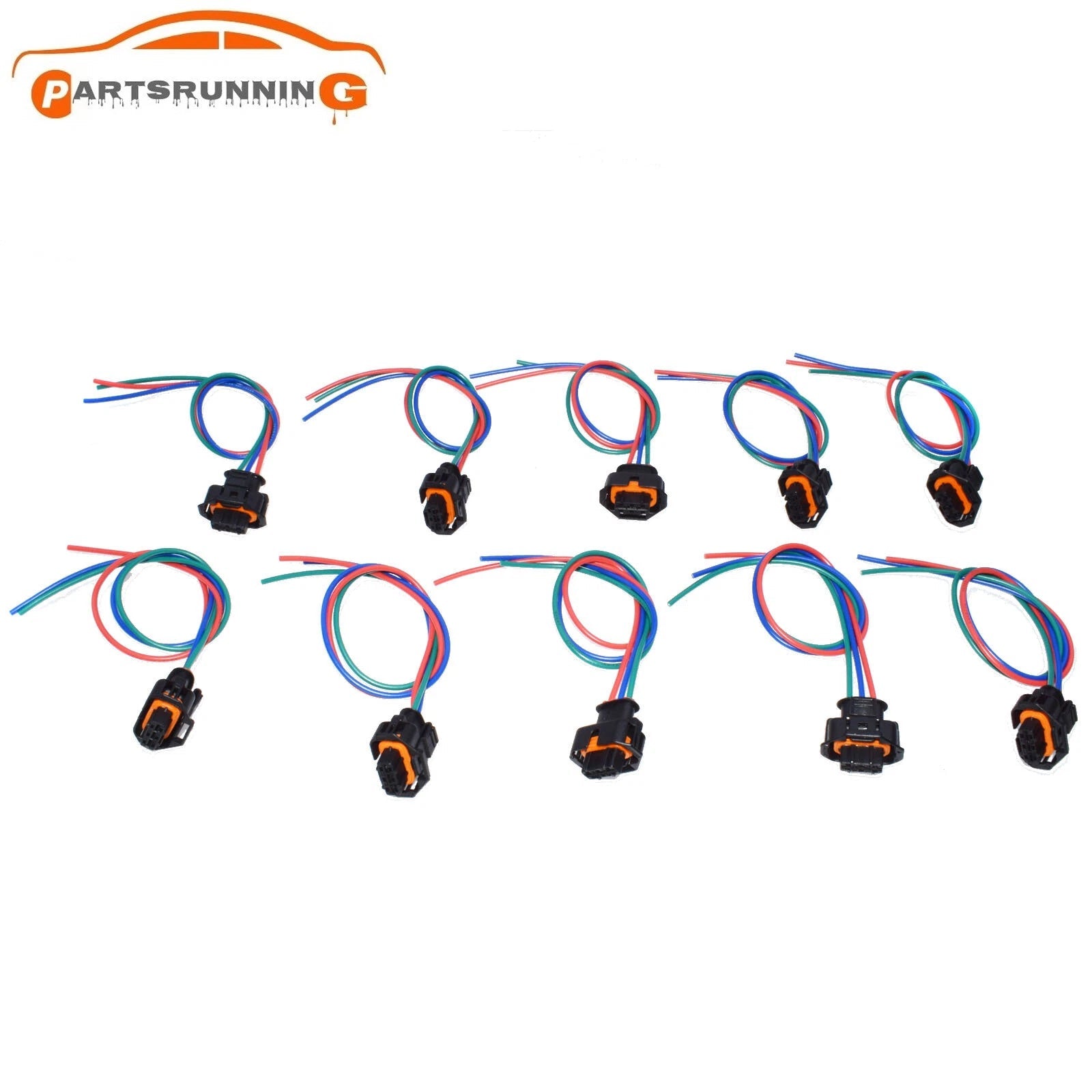 10X Camshaft Position Sensor Connector PC641,5S1348 For Benz C300 C350 E350 W211 6B93BC-57