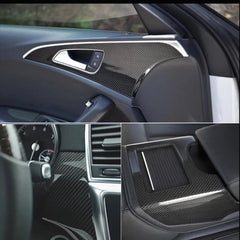 5D Premium HIGH GLOSS Carbon Fiber Vinyl Wrap Film Bubble Free Air Release USEA 6B93BC-57