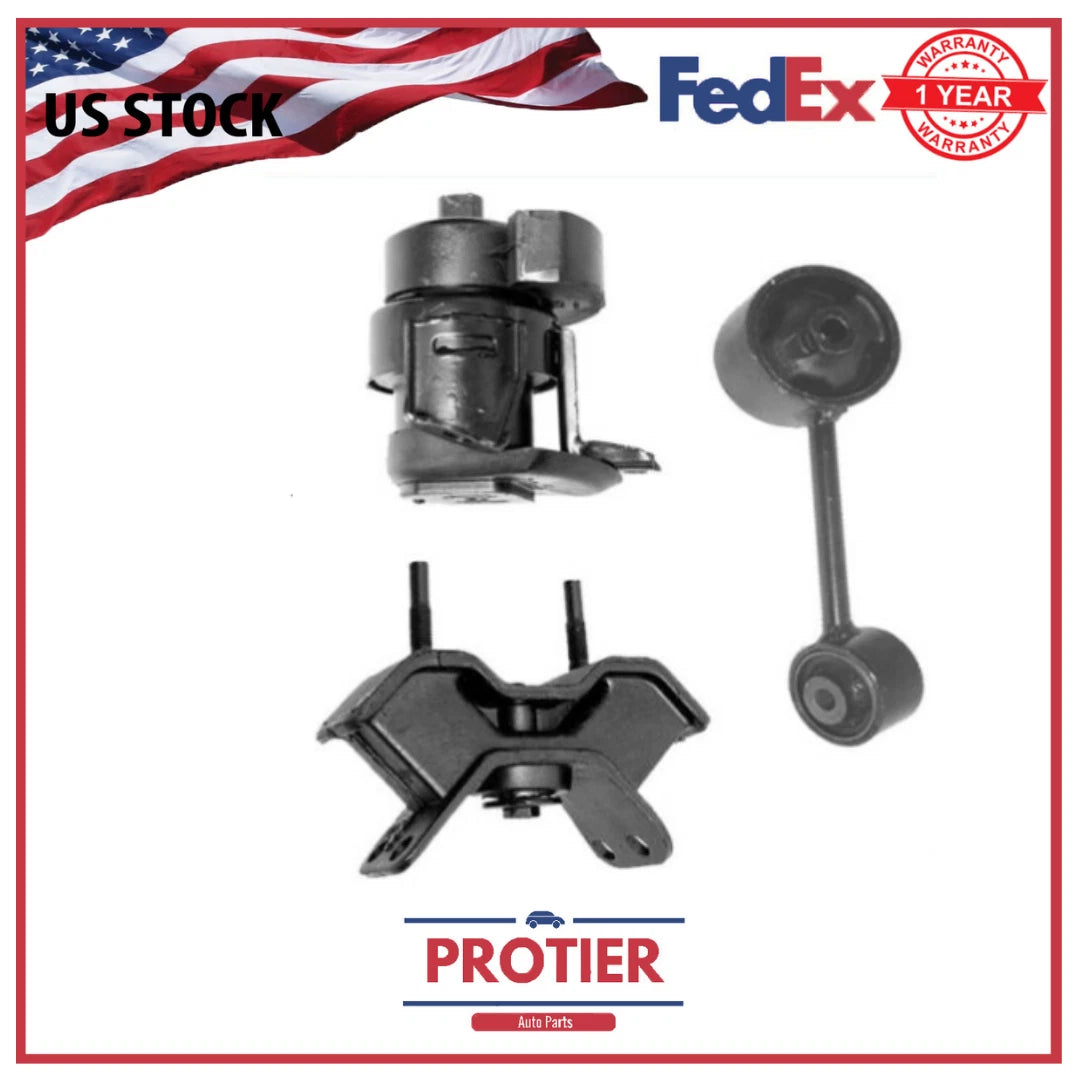 Engine Motor & Trans Mount 3PCs Set for 1998-2003 Toyota Sienna 3.0L 6B93BC-57