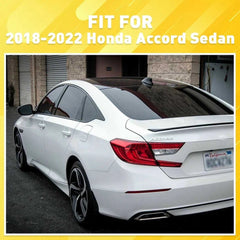 6x Delete Chrome Vinyl Matte Black Window Trim for Honda Accord Sedan 2018-2022 6B93BC-57