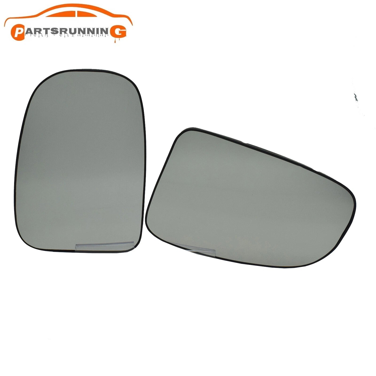 Pair Right+Left Side Mirror Glass Heated 87931-0P060 for Toyota Prius 2010-2017 6B93BC-57