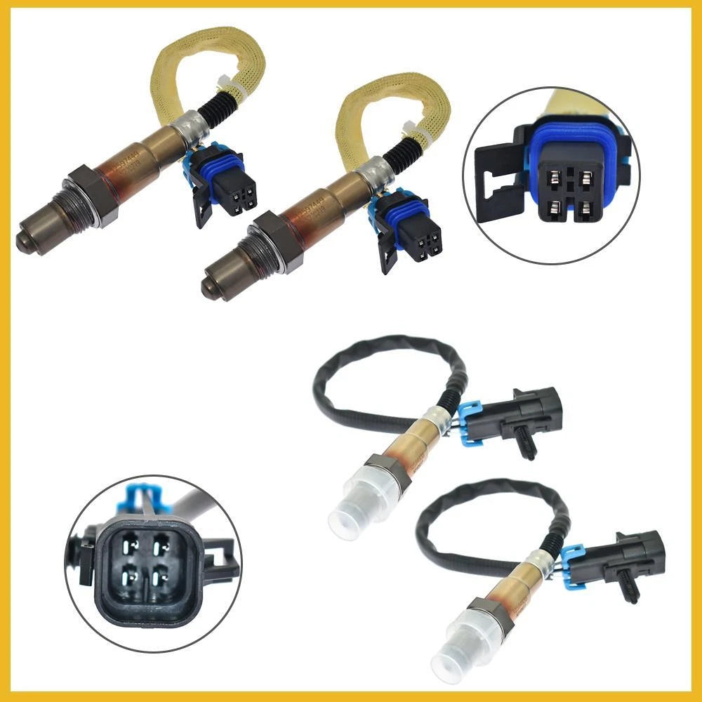 234-4818 234-4819 4PCS Up & Downstream Oxygen O2 Sensor for Cadillac CTS SRX 6B93BC-57
