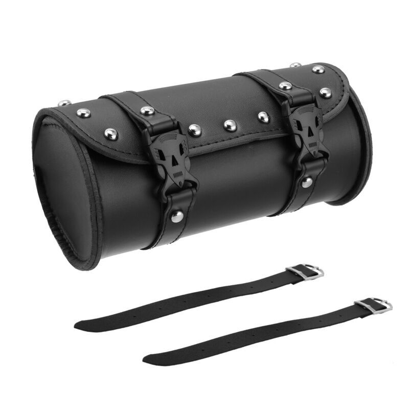 Motorcycle Roll Tool Bag Storage Handlebar Luggage Front Fork Saddle Bag 6B93BC-57