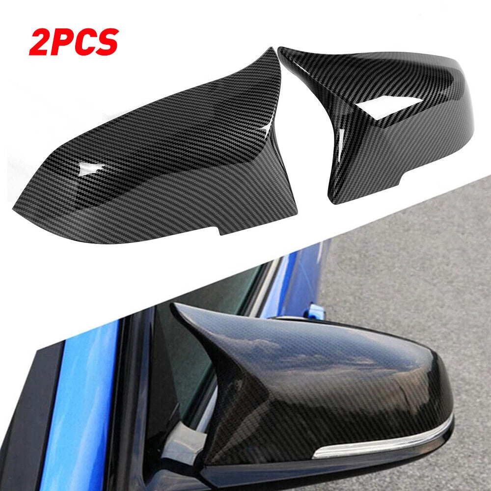 Carbon Fiber Side Mirror Caps Cover For 2014-2018 BMW M Series F87 M2 BMW i3 i3S 6B93BC-57