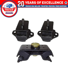 Fits 1984-1986 Toyota 4 Runner 2.4L MANUAL Motor & Trans Mount Set 3pcs : 6B93BC-57