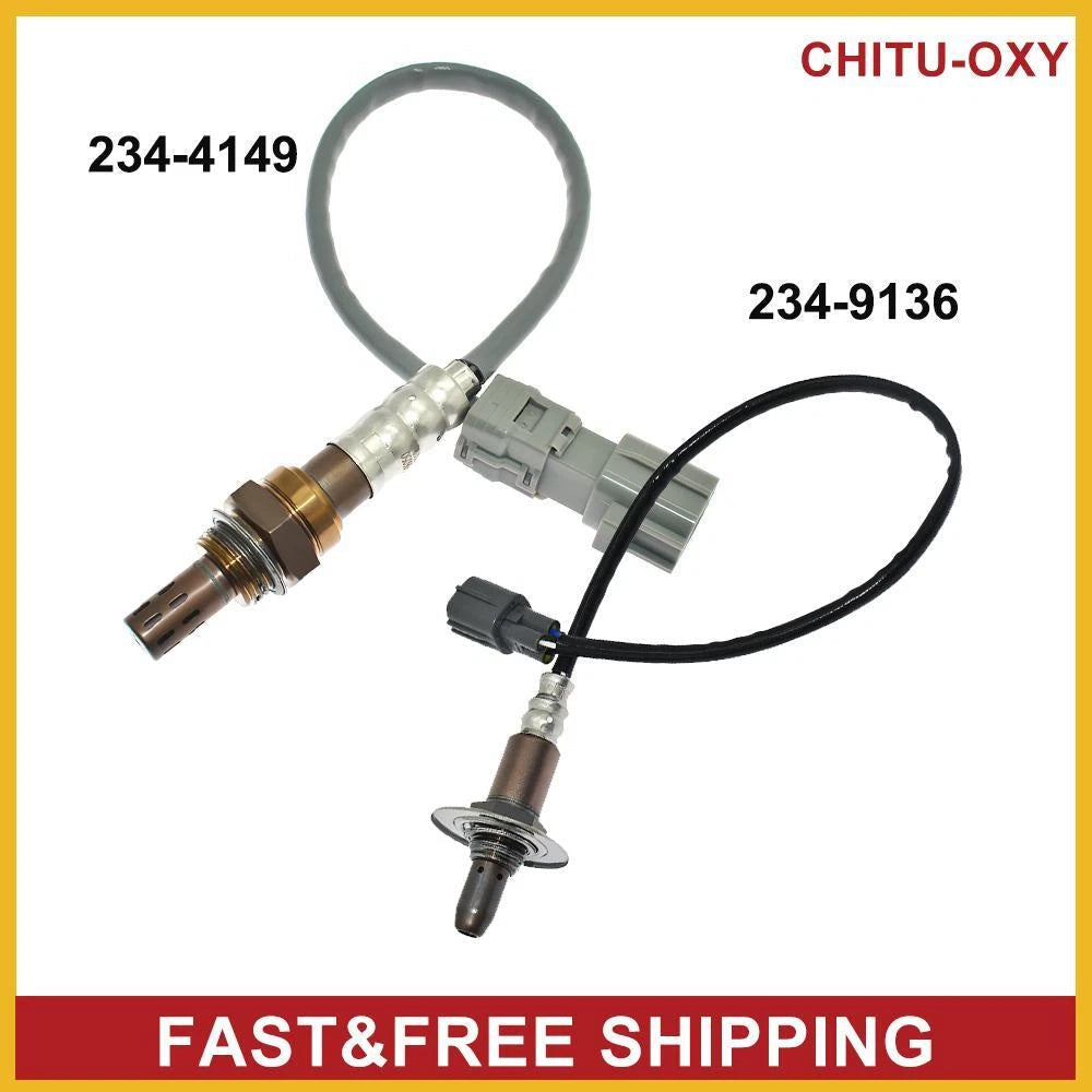 2X Up&Downstream O2 Oxygen Sensor for Toyota Venza13-15 L4 2.7L 2344149 234-9136 6B93BC-57