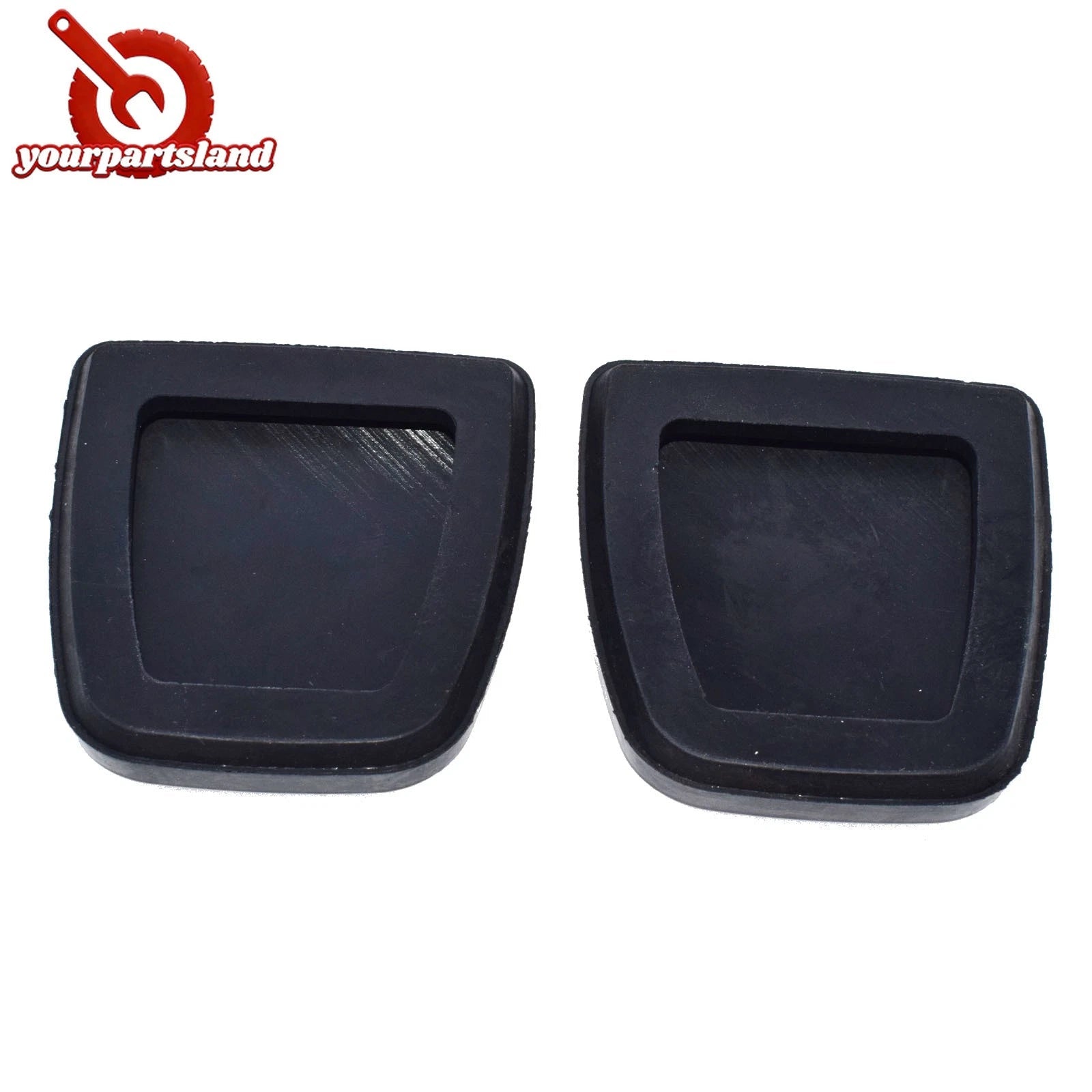 2PCS Clutch Brake Pedal Pad Rubber For Toyota Camry Hilux Vigo KUN 3132152010 6B93BC-57