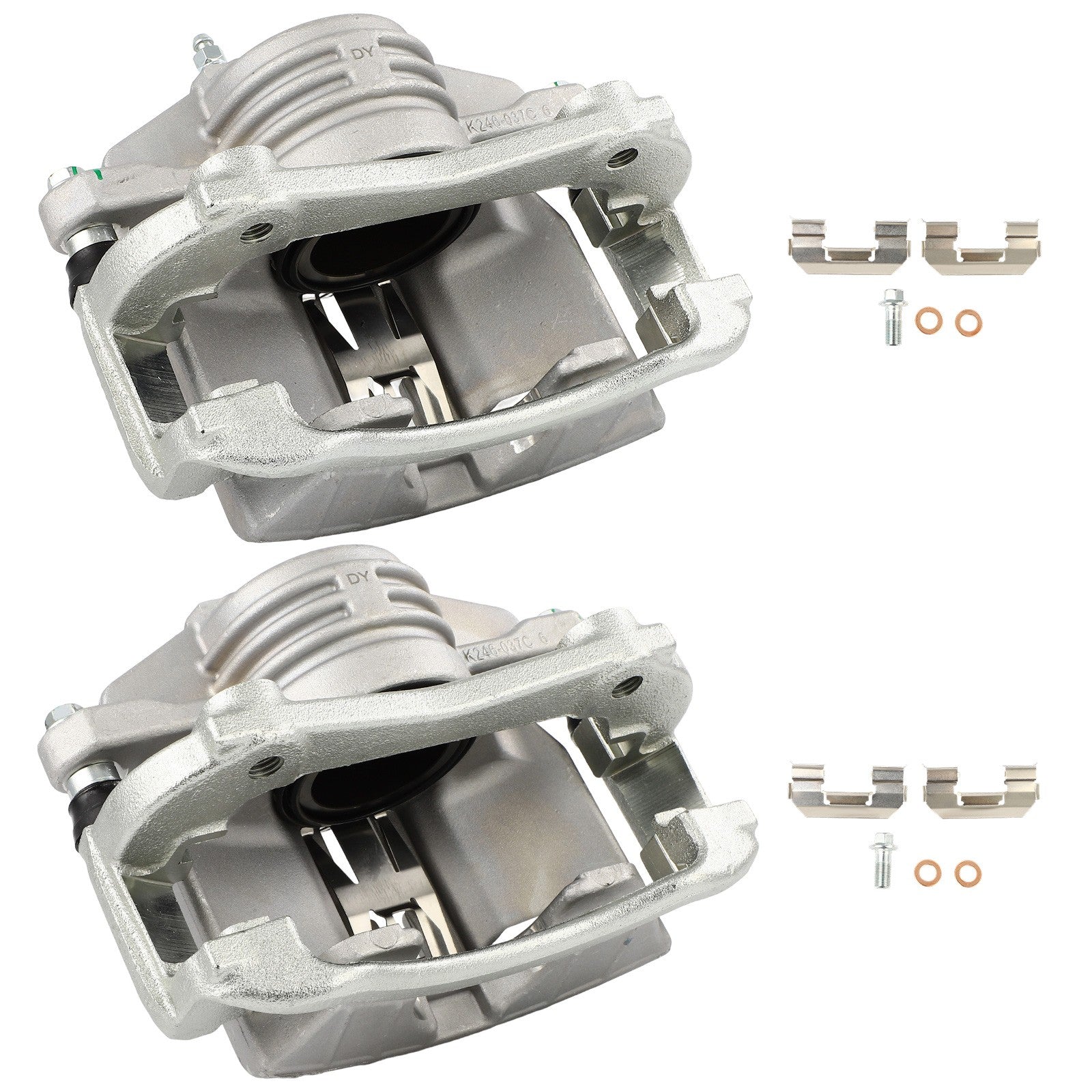 Front Brake Calipers 2Pcs For 1997-2003 Chevrolet Malibu 1997 Oldsmobile Cutlass 6B93BC-57
