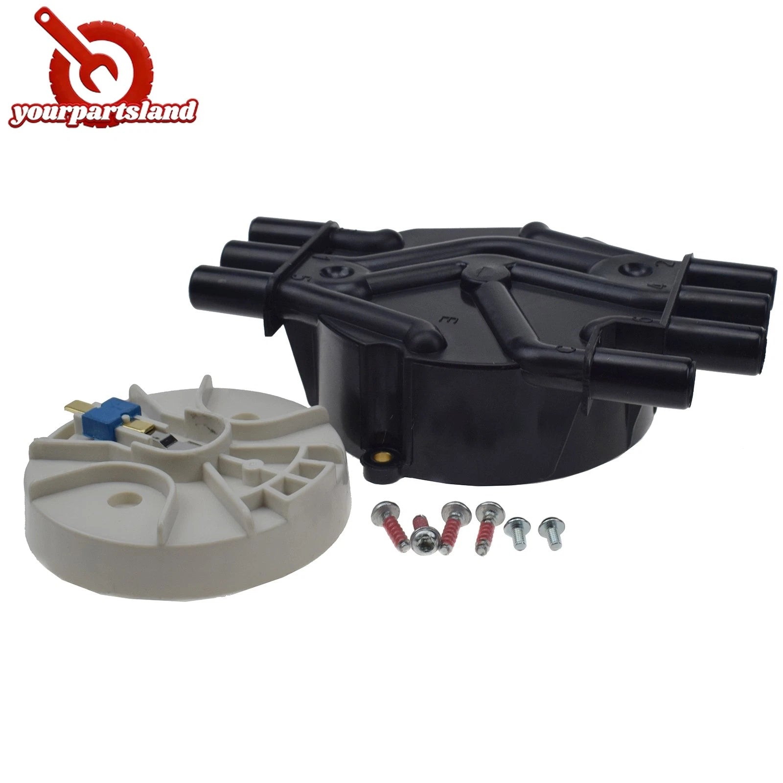Ignition Distributor Cap & Rotor Kit For Chevy Cadillac GMC 4.3L V6 DR475 D328A 6B93BC-57
