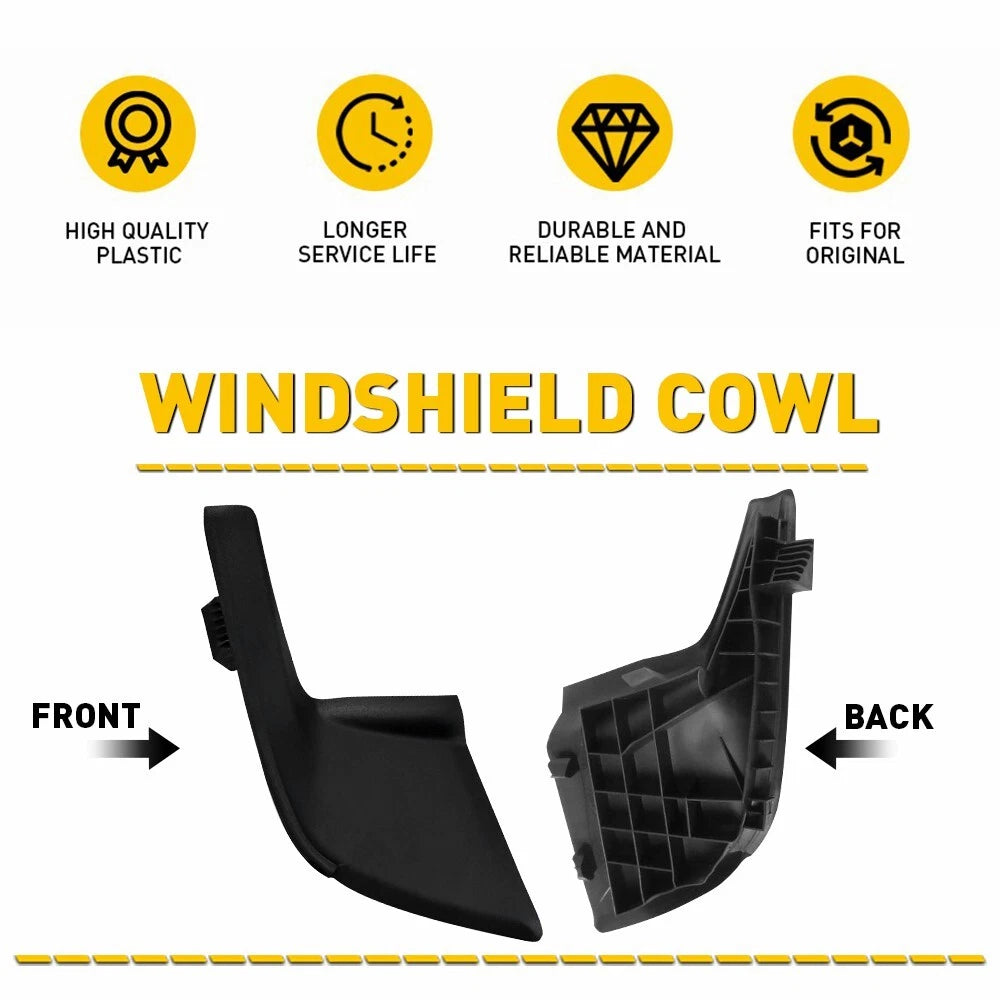 For 2010-2023 4Runner Toyota Right Passenger Windshield Wiper Cowl Cover Trim 6B93BC-57