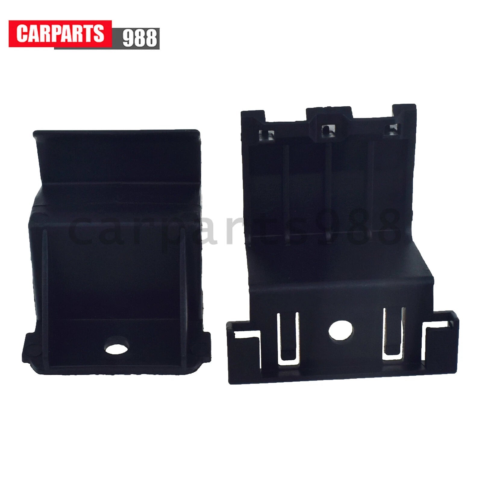 Front Left Right Bumper Bracket Black For 2010-13 Mazda 3 BBM450161C BBM450151A 6B93BC-57