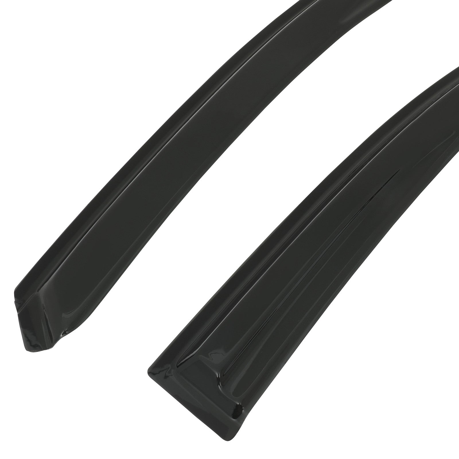 Window Visor Vent Rain Shades Guards Deflectors For 2008-2017 Mitsubishi Lancer MITSUBISHI