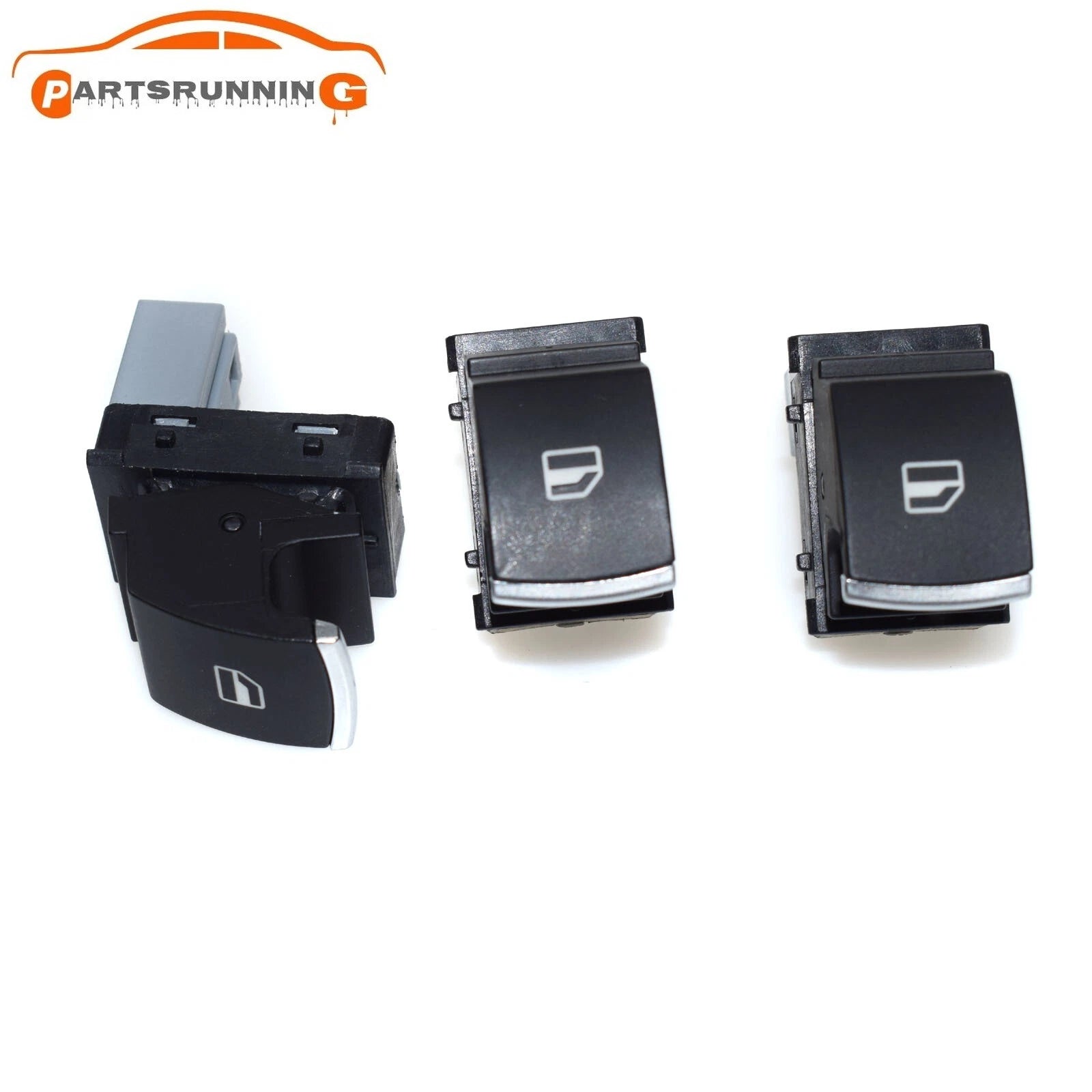 3PCS Front Right Power Master Window Switch 5ND959855 for VW CC EOS Golf Passat 6B93BC-57