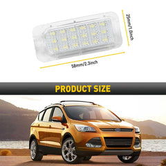 For Ford Explorer Fusion Fiesta Escape [SUPER BRIGHT] LED License Plate Lights A 6B93BC-57