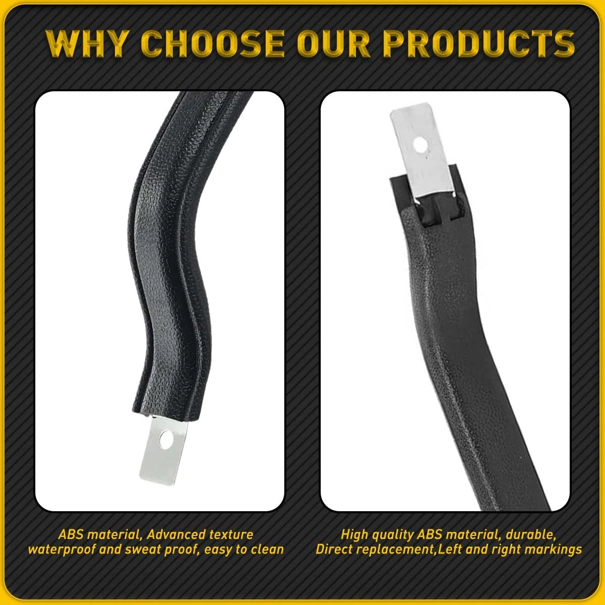 Interior Door Handle Pull Strap For Jeep CJ5 CJ7 CJ8 Wrangler YJ 55009801K USEOA 6B93BC-57