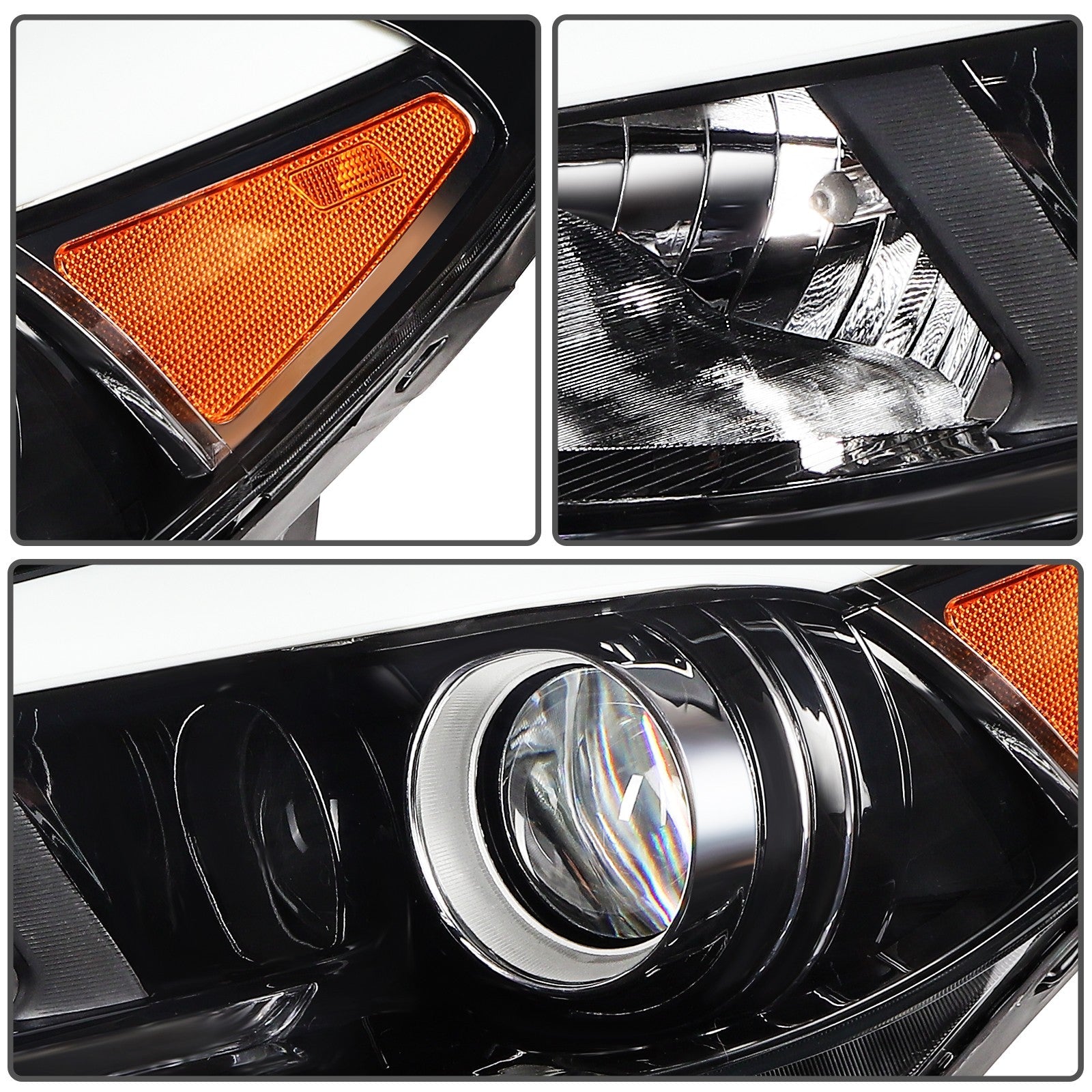 Passenger Side Headlights Assembly For 2016-2018 Hyundai Tucson w/LED DRL 6B93BC-57