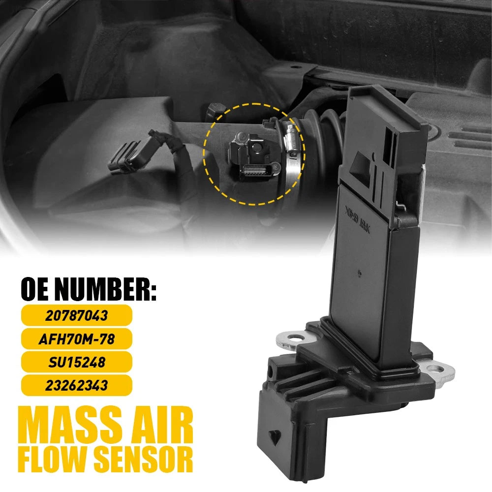 MAF Air Mass Flow Sensor For Chevrolet GMC Cadillac Buick GM 20787043 EOA 6B93BC-57