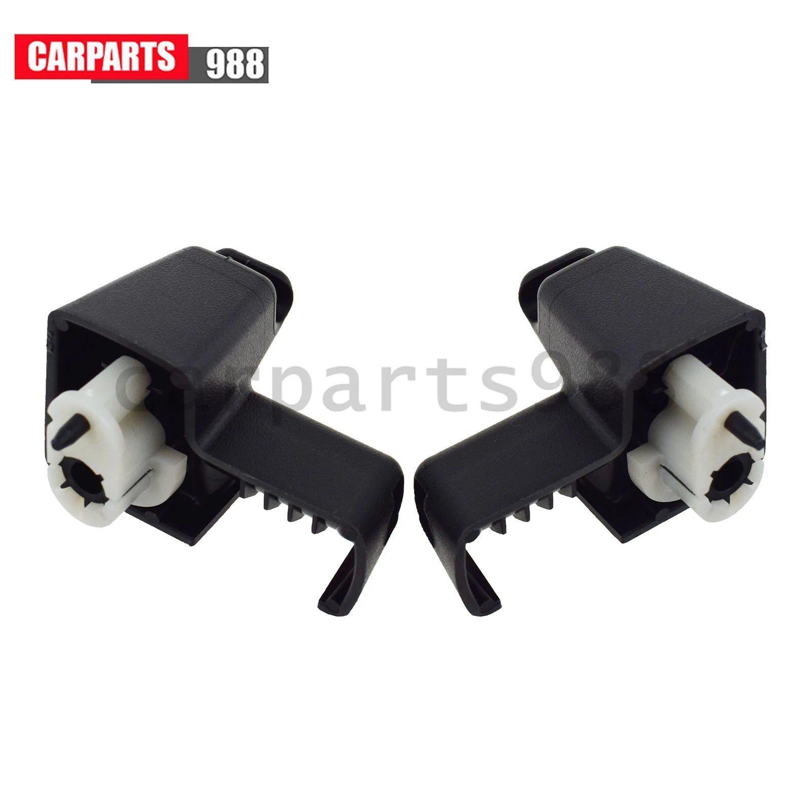 Left Right Sun Visor Retainer Clip For Land Rover Range Rover L322 2003-12 Black 6B93BC-57