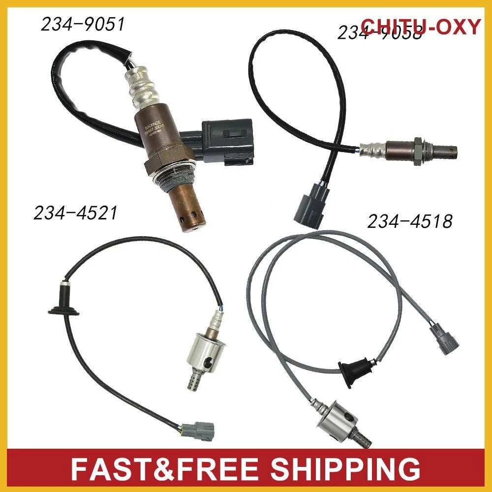 4pcs Up+Downstream Oxygen O2 Sensor For Lexus IS250 2006-2008 2.5L V6 AWD 6B93BC-57