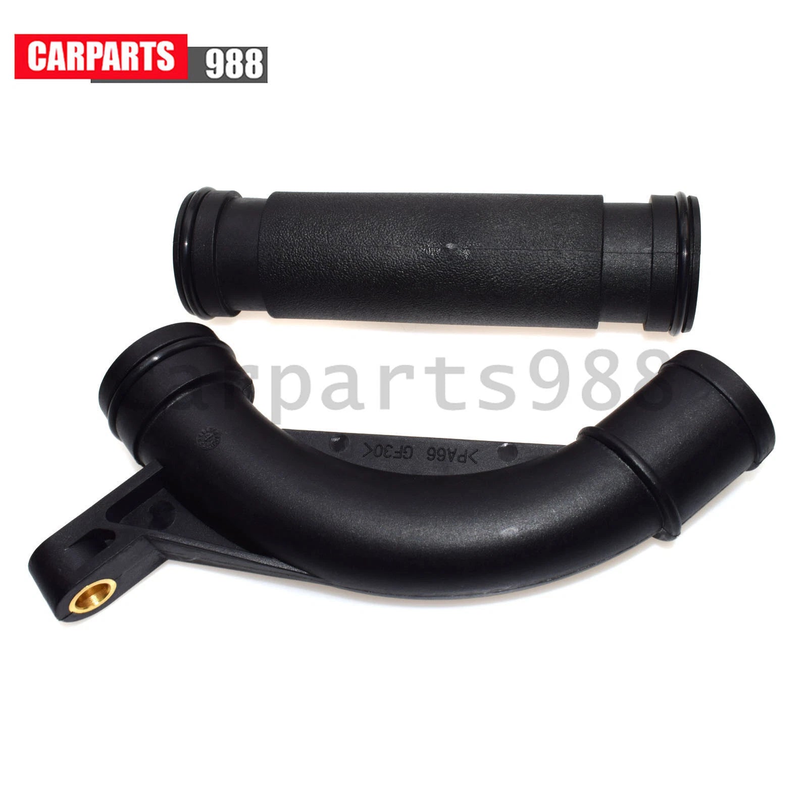 2Pcs Thermostat Pipe Hose For Land Rover Freelander 2002-05 PEP101970 PEP103580 6B93BC-57