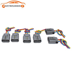 6PCS Ignition Coil Pack Wiring Connector For Nissan 300zx z32 Infiniti CI-IGN300 6B93BC-57