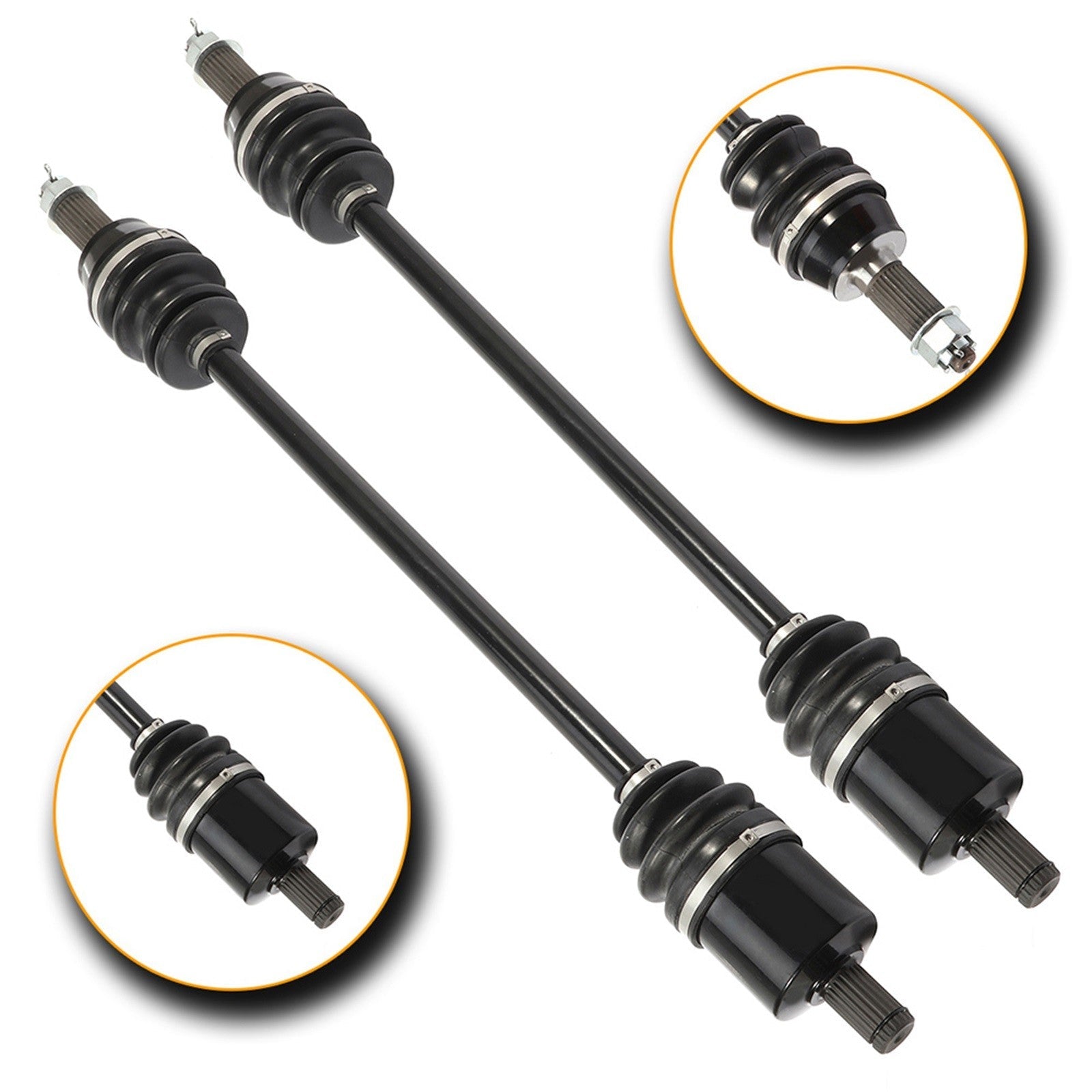 For 2012 Polaris RZR 4 XP 900 Front Right Left 2 Pcs CV Joint Axles 6B93BC-57