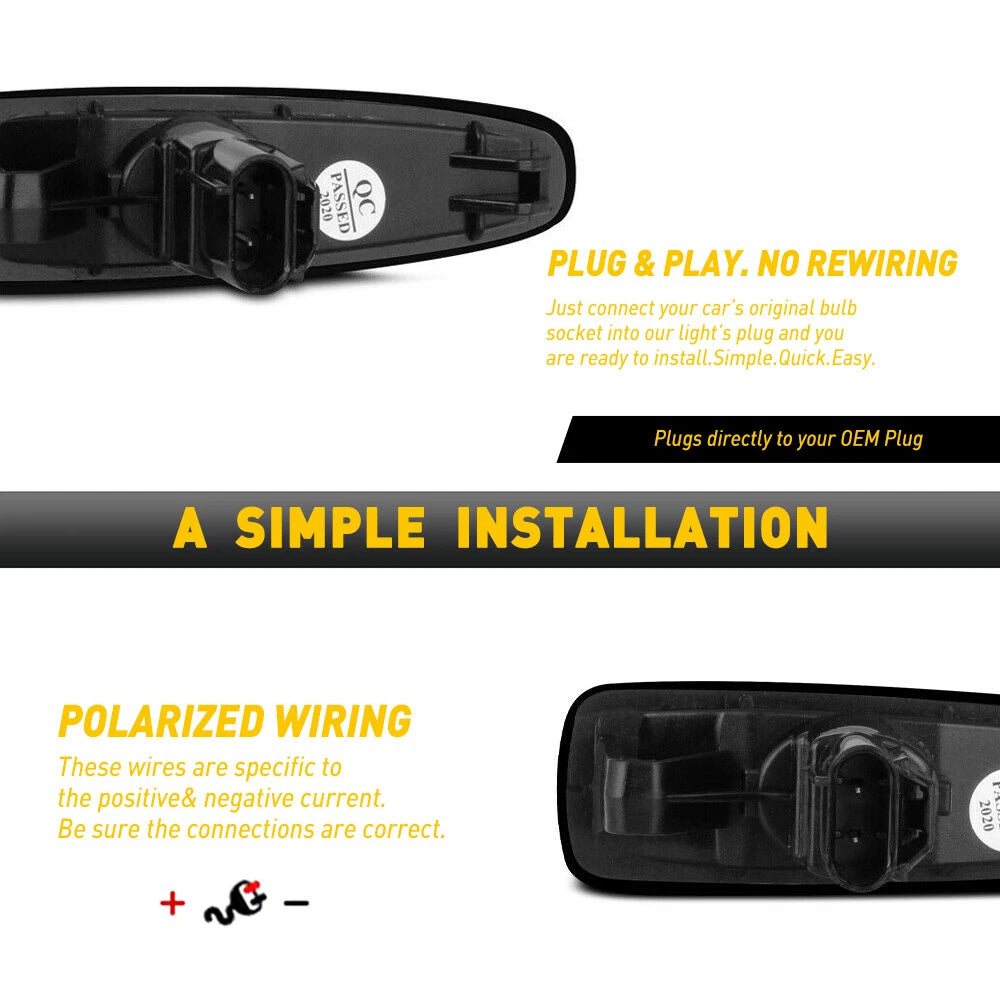 Fender Lamp Side Marker Signal Lights FOR Mitsubishi Lancer Outlander Sport EOA 6B93BC-57