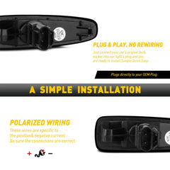 Fender Lamp Side Marker Signal Lights FOR Mitsubishi Lancer Outlander Sport EOA 6B93BC-57