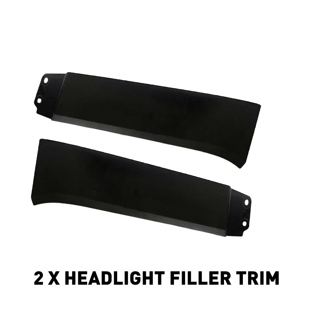 2x Headlight Molding Trim Lower Filler for Toyota 2007-2013 Tundra 08-12 Sequoia 6B93BC-57