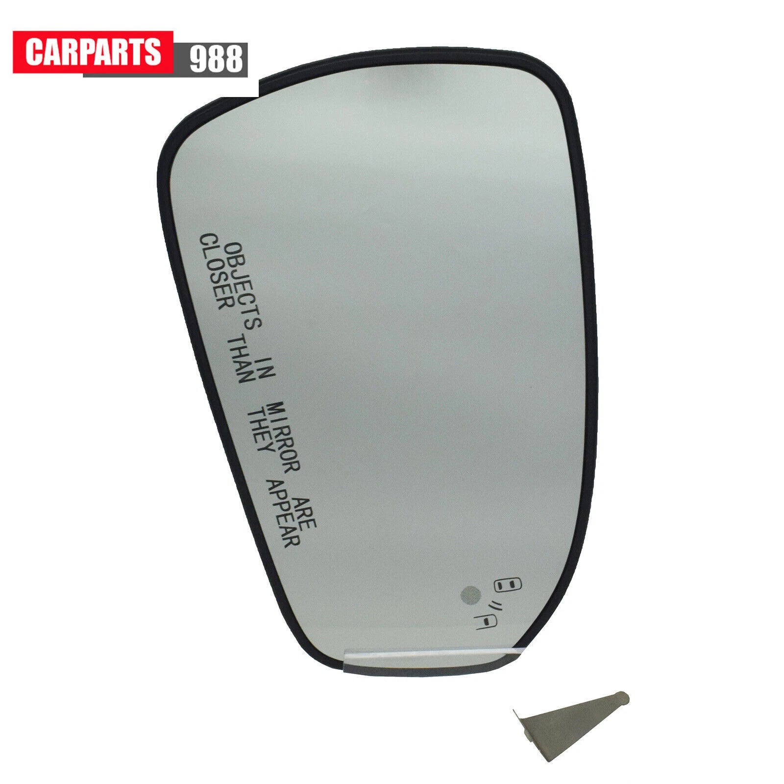 Right Mirror Glass Heated W/ Blind Spot Detect For 13-21 Ford Fusion DS7Z17K707H 6B93BC-57