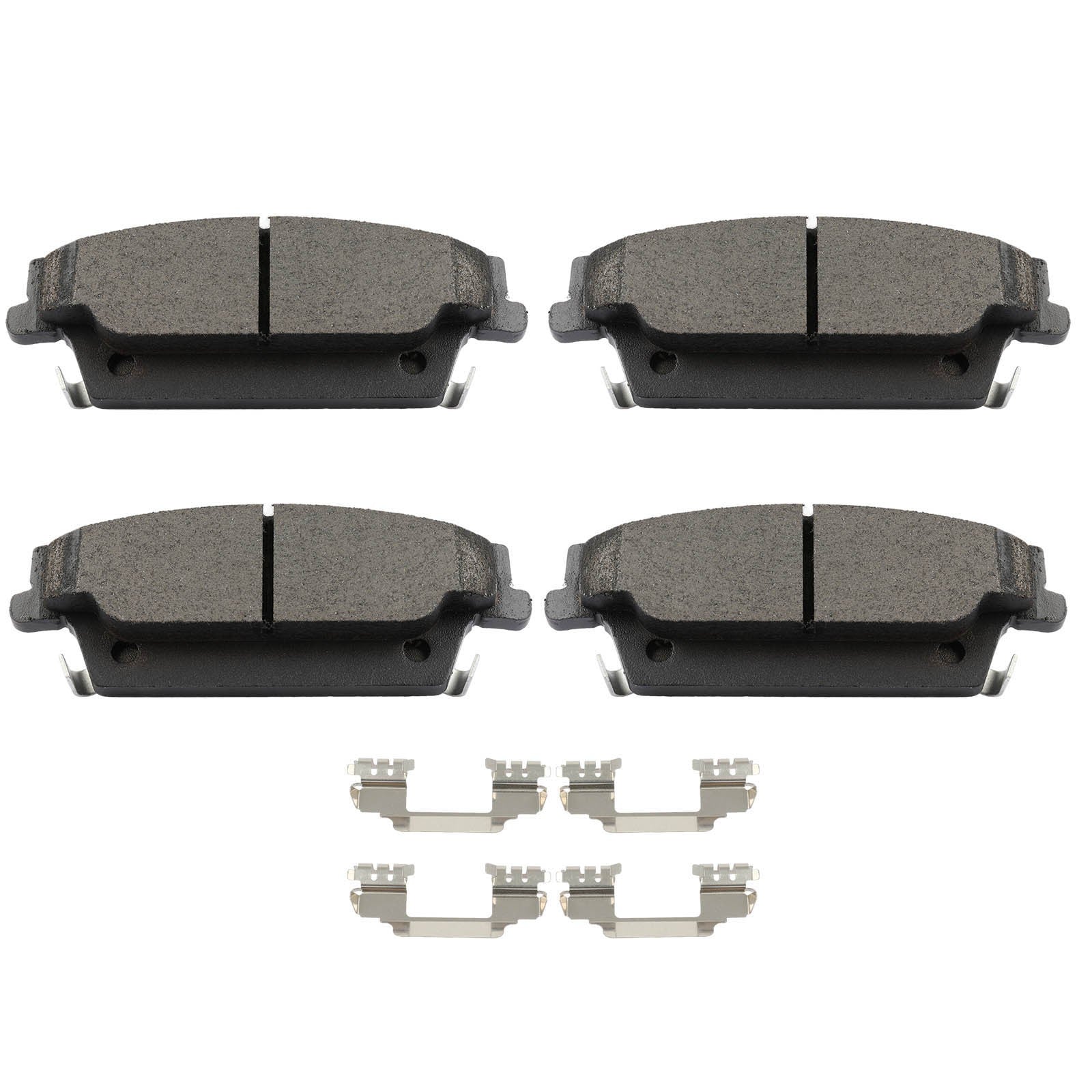 4X Rear Ceramic Brake Pads for 2004 2005 2006 2007 2008 2009 Cadillac SRX 6B93BC-57