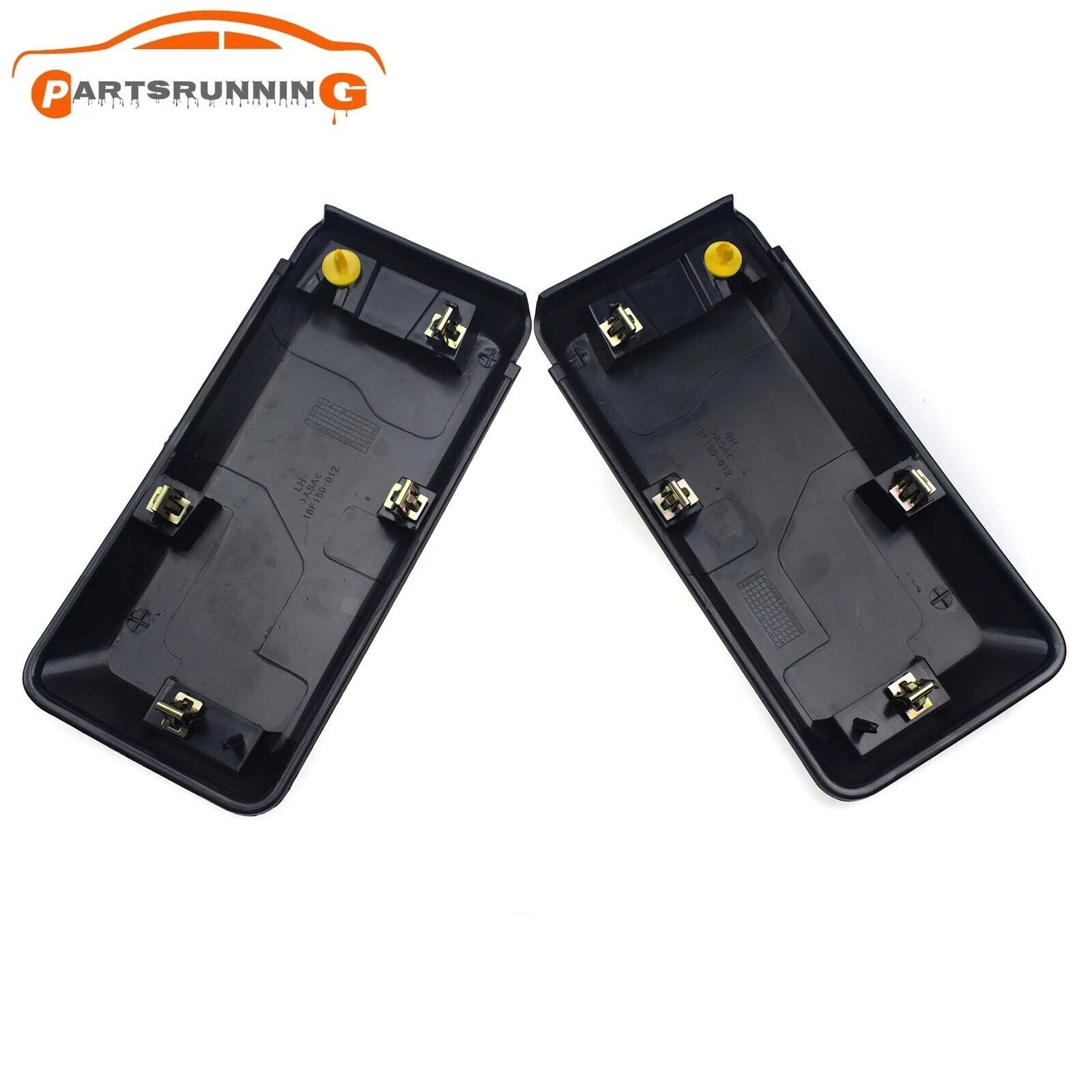 Pair Front Bumper Guards Inserts Pads End Caps Cover Trim For 2018-2020Ford F150 6B93BC-57