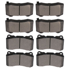 Front Rear Brake Pads For Cadillac CTS 2004-2007 Hyundai Genesis Coupe 2010-2015 6B93BC-57