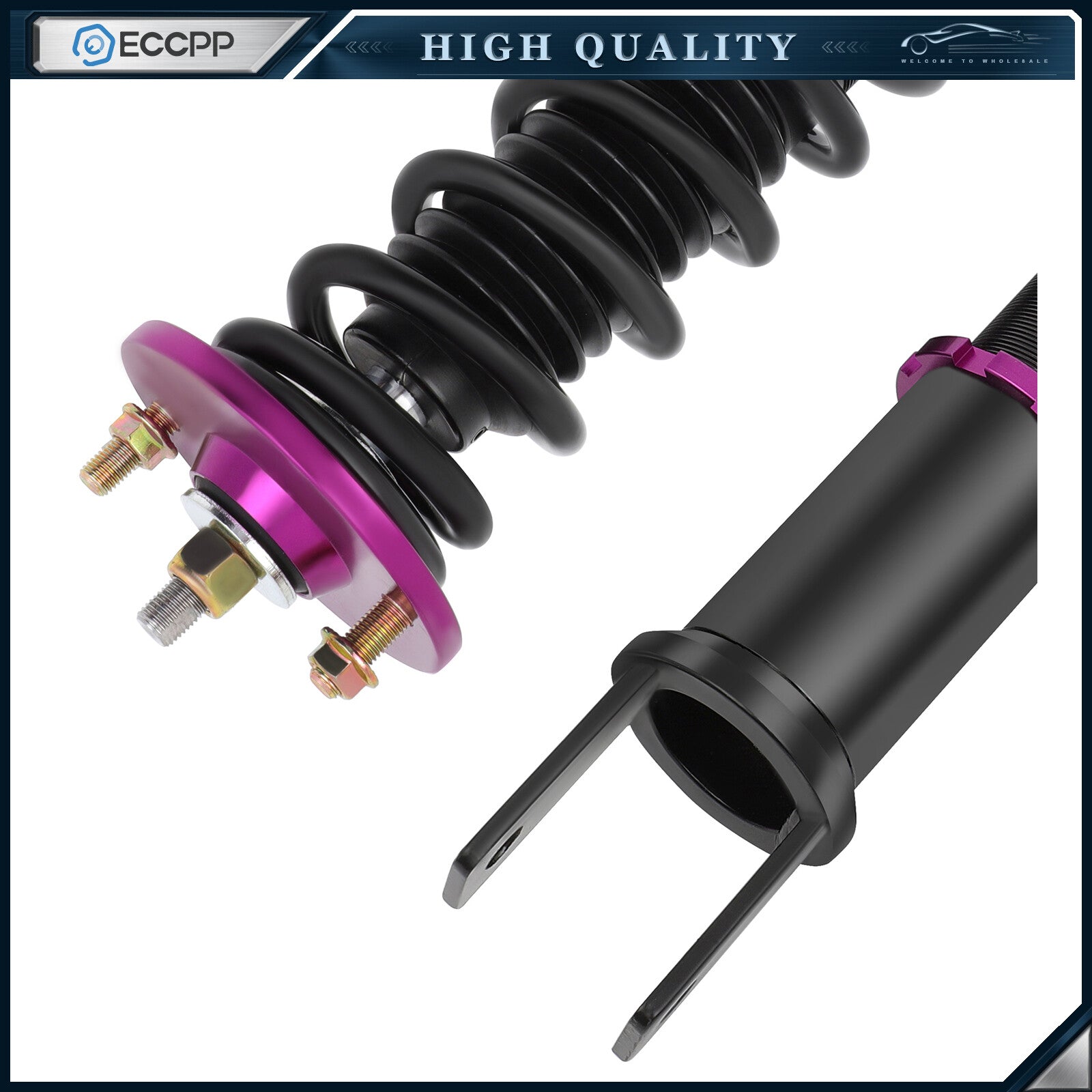 Adjustable Coilovers Struts Suspension Lowering Kit For 2008-2012 Honda Accord 6B93BC-57