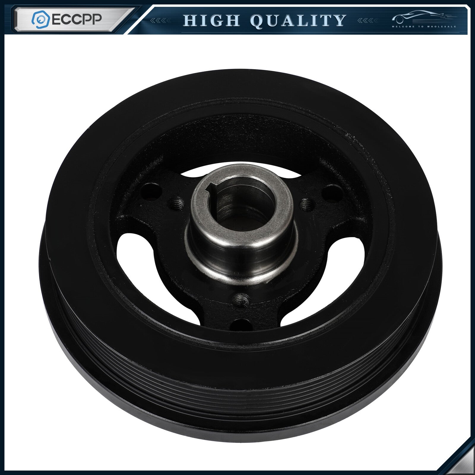 For Jeep Comanche Wagoneer Wrangler Grand Cherokee Cherokee Harmonic Balancer 6B93BC-57
