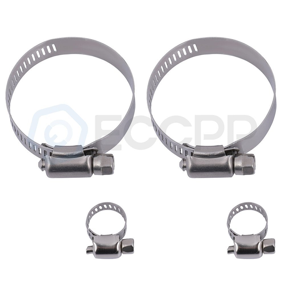 Radiator 1290 with Universal Oil Hose Clamps Kit for 1997-2000 Acura EL KOEEP