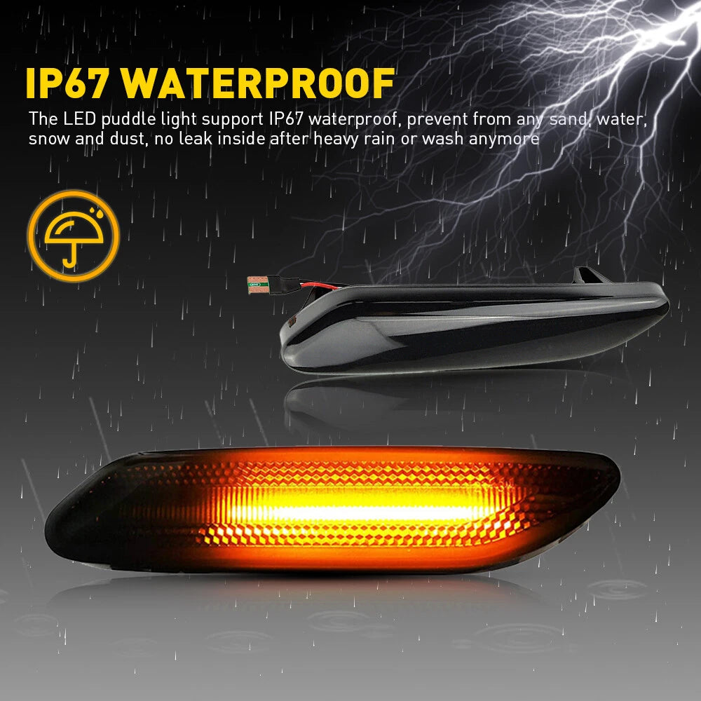 Dynamic Led Side Marker Turn Signal Light for Mini Cooper R60 R61 Countryman 6B93BC-57
