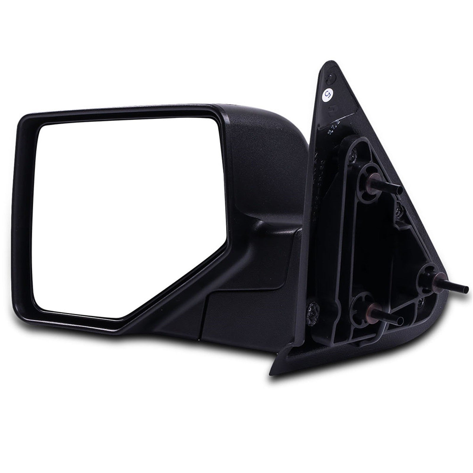 Left Driver Side Manual Mirror For 06-11 Ford Ranger Black Textured 6B93BC-57