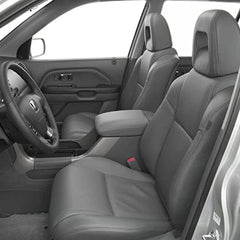 Fits Honda Pilot 2009-2015 Leather Armrest Center Console Lid Cover OEM Gray 6B93BC-57