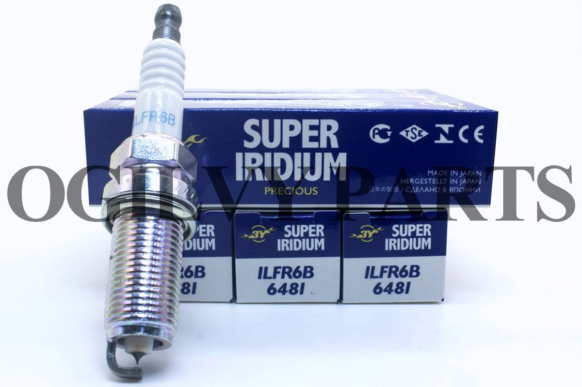6481 ILFR6B (6x) Super Iridium Spark Plugs For PKH20TT LR005483 IKH20TT