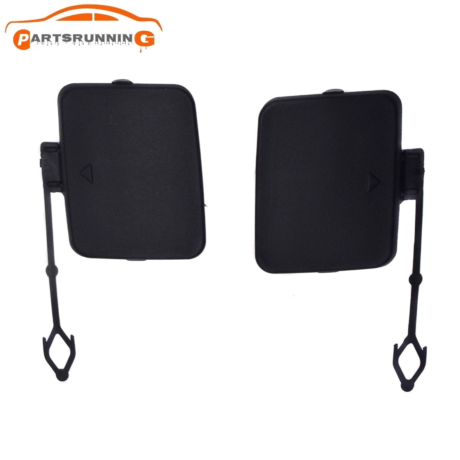 Driver + Passenger LF RH Set Hand Rear Bumper Tow Hook Cover Cap for BMW X5 E70 6B93BC-57