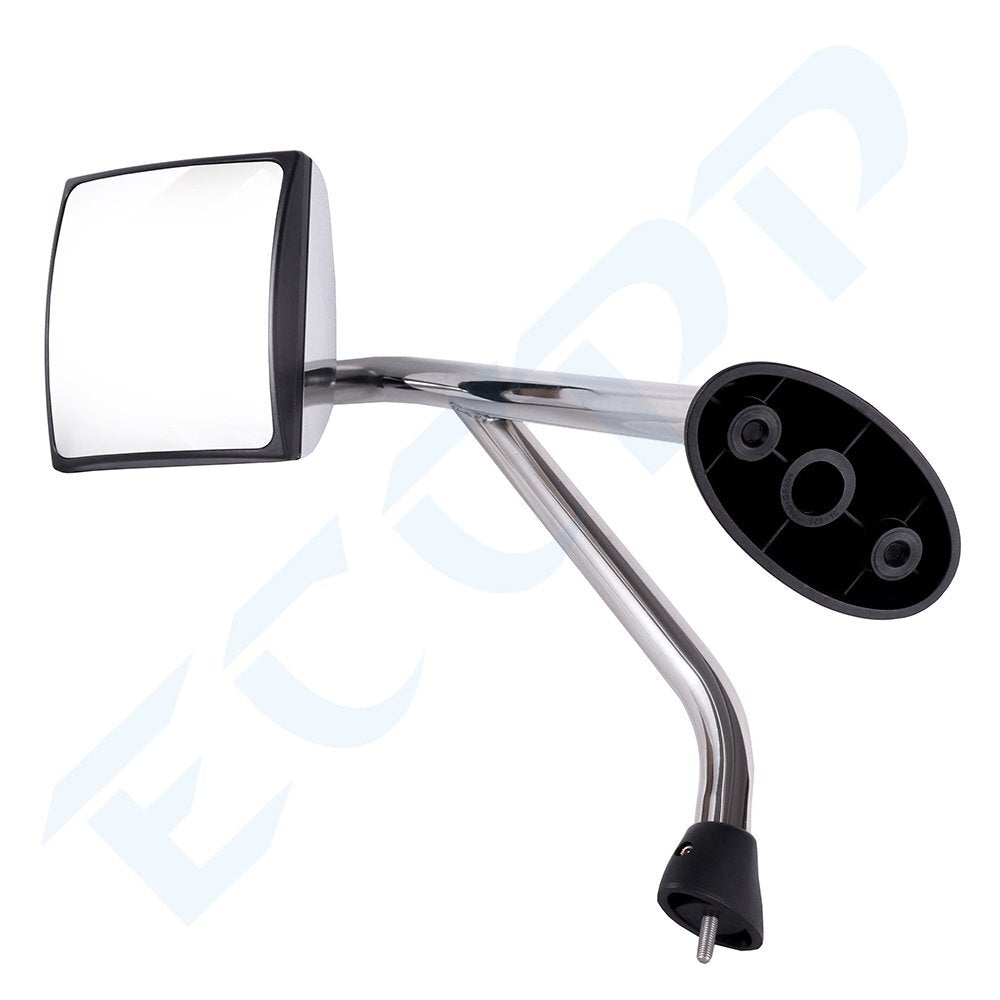 For 2002& International Prostar Chrome Hood Mirror w/Arm Right Passenger Side 6B93BC-57