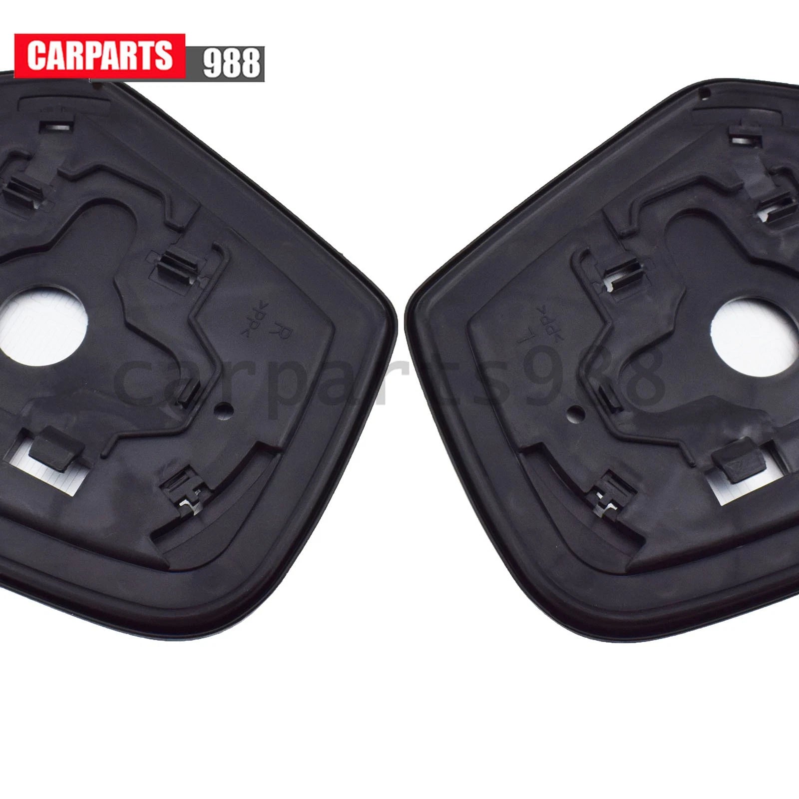 2Pcs Left Right Rearview Heated Mirror Glass For Mitsubishi L200 Triton 2006-15 6B93BC-57
