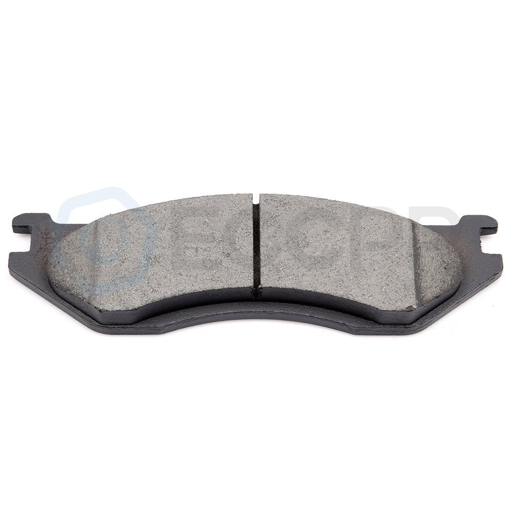 Front Brake Rotors And Hub Bearings Ceramic Pads Fits 2002-2005 Dodge Ram 1500 KOEEP