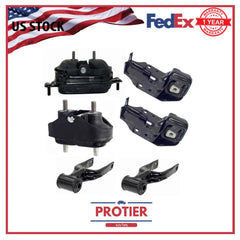 Engine & Trans Mount Set 6PCS for Buick Pontiac Chevrolet Passenger Lumina 6B93BC-57