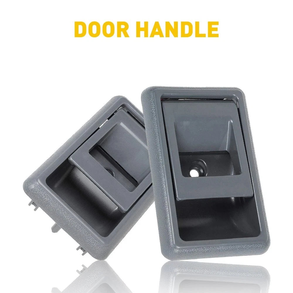 Fit for 95-00 Tacoma Truck Pickup Inner Inside Interior Door Handle Set Gray EOA 6B93BC-57
